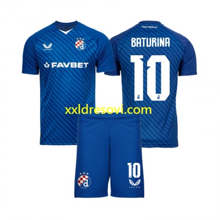 Dinamo Zagreb Martin Baturina 10 Domaći Dječji Nogometni Dres 2024-2025